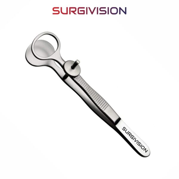 Chalazion Forceps Steel Eyelid Clamp with Screw Lock, Precision Instrument for C | eBay - Image 3