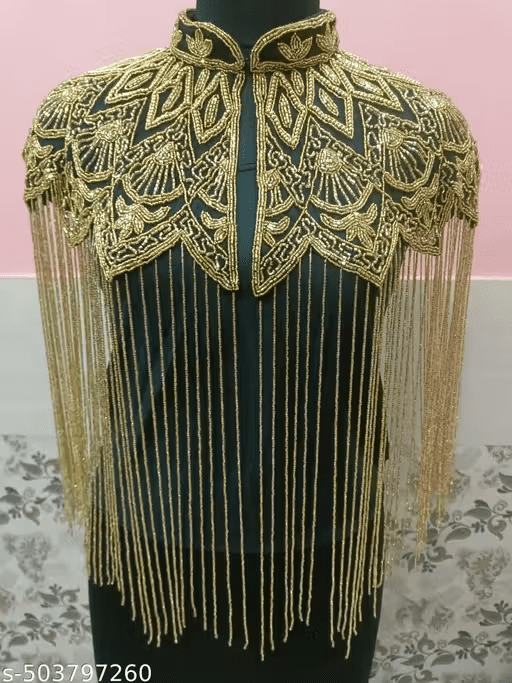 Women Punjabi Arabic Muslim Party Wedding Jewelry Set Poncho body jewelry setg | eBay - الصورة 4