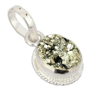 12.25 Ratti 11.00 Crt Pyrite Stone Original Pendant Necklace Certified Pyrite Si | eBay