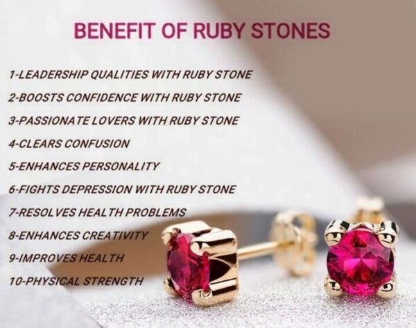 7.25 Ratti 6.50 Carat Natural Ruby Gemstone Silver Ring Certified AA+ Quality A | eBay - Image 5