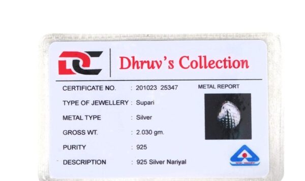 925 Sterling Silver Supari for Pooja, Mandir, Daan, Yagya, Hawan & Decoration | eBay - Image 3