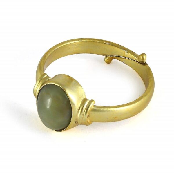 10.25 Ratti 9.45 Carat Cat's Eye Lehsunia Stone Ring Silver Adjustable Ring for | eBay - Image 3