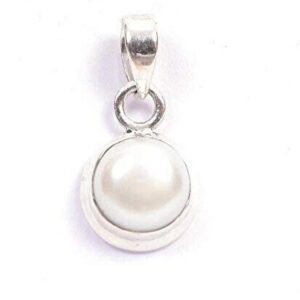 11.25 Ratti South Sea Pearl Silver Plated Pendant Locket Moti Stone Natural | eBay