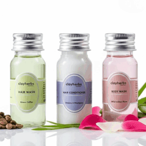 Poojavi (Pack-150) 35ml Bulk Hotel Toiletry,Travel Size Shower Gel,Hair Shampoo,Hair Conditioner,Bulk Hotel Amenities,Guest House, (50 Bottle Each)