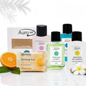 Poojavi Hotel Accessories Set Of 50 | Hotel Toiletries | Hospital Toiletry Kits | Guest House Kit | Patient Welcome Kit | Hotel Amenities | Marriage Guest Toiletry Kit | Pack Of 50