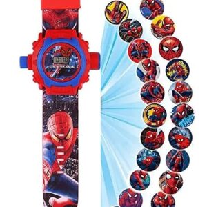 Digital 24 Images Projector Watch for Kids Boys Rubber Material Watch, Diwali Gift, Birthday Return Gift, Best Digital Toy Watch for Boy's & Girl's BG-906