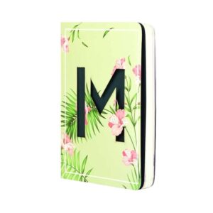 nitial M Lasercut Diary Soft Bound Notebook, B6 (6.69 X 4.72 X 0.5 Inches), 192 Pages, 80 GSM, Gift for Women