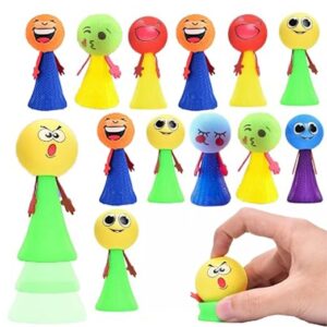 Poojavi Birthday Return Gifts for Kids Party - 12Pcs Jumping Toys for Return Gifts for Birthday for Kids Adults Return Gifts for Kids in Bulk, Multicolor (SPRING, 12)