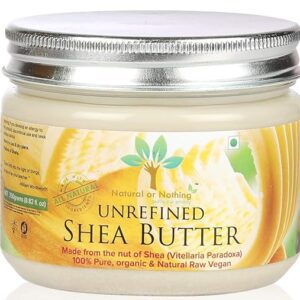 Poojavi Natural or Nothing Raw Unrefined Organic Shea Butter (250 grams)