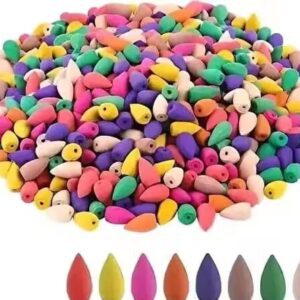 Poojavi Dry Dhoop Cone Incense Dhoop Cone 100 PCS cone Mogra