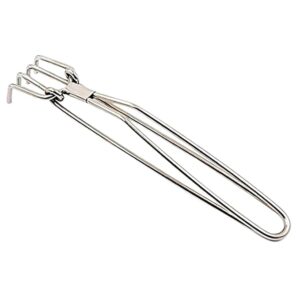 Stainless Steel Lifter Wire Tong Pakkad Utensil Holder for Kitchen Use