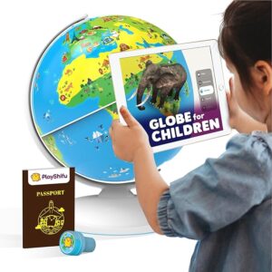 Globe for Children ? Orboot Earth: Interactive Kids Globe with 1000+ Facts on Animals, Places & Monuments | Tech-Powered Learning Toy & STEM Gift for Kids Ages 4?10
