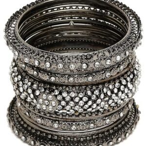Latest Antique Stylish Traditional Bangle for Women (Set of 17)