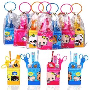 Poojavi 12pc Return Gifts Birthday Party for Kids Party - Stationery items Se | Best return gift for kids age 6-10 10-12 6-12
