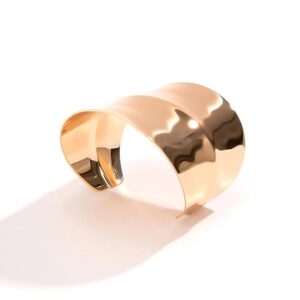 Gold Plated Latest Stylish Kada Bangle Cuff Bracelet for Women & Girls