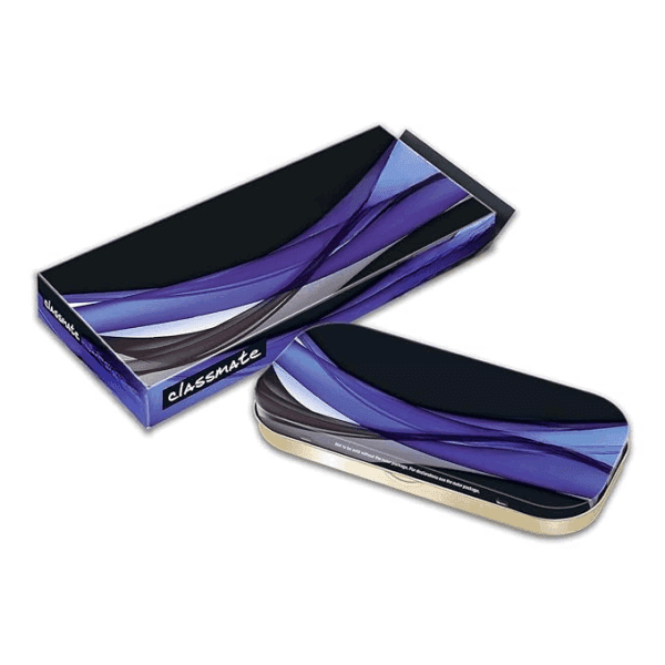 Compass-cum-Divider with arm locking mechanism | 30 cm Foldable Scale| Mechanical Pencil | Double sided tray