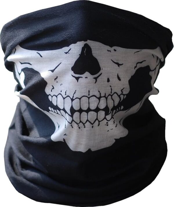 Seamless Skull Face Tube Mask - Pack (2)