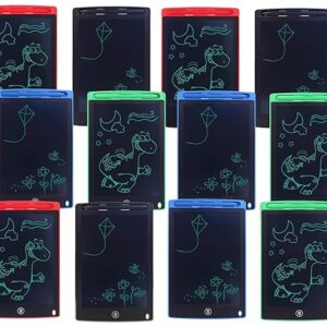 Poojavi 12 LCD Writing Tablet Doodle Board for Kids Electronic Toys 8.5 Inch Colorful LCD Writing Board Electronic Tablet LCD Erasable Drawing Pad, Birthday Return Gift Giveaway Party Favor