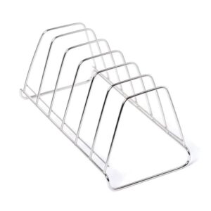 DESIGNS Steeliness Steel Dish Rack Plate Stand For 6 Layer Table Stand, Plates Holder Kitchen, Kitchen Rack, Stainless (Pack Of One, Nhspcountertop, Floating Shelves)