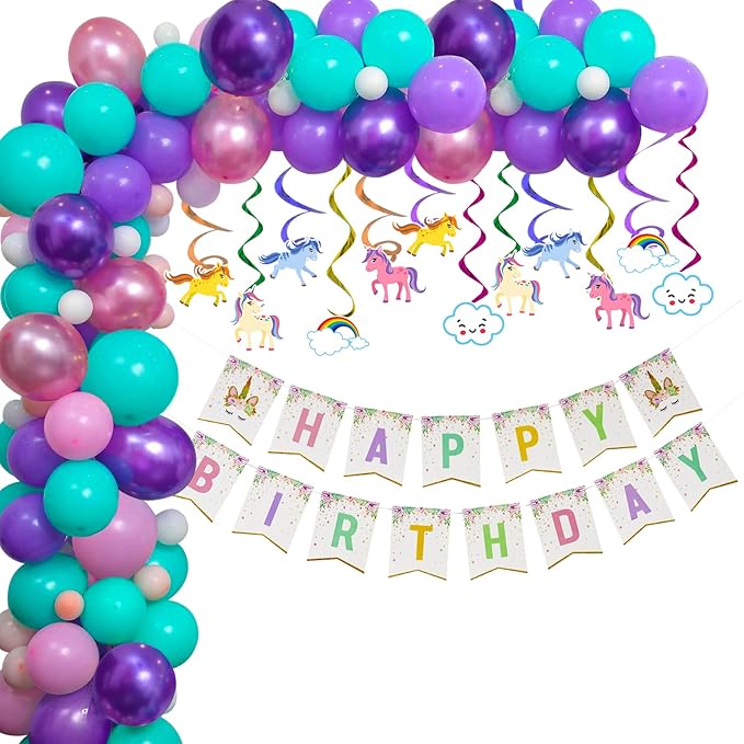 Theamed Party Decoration items kit Birthday, Bride Propz Balloons Banner Stage Decration help stuff 4