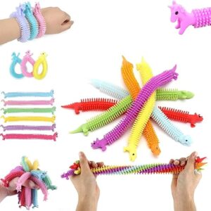 Poojavi Strechy Unicorn Bracelet Anxiety Stress Relief Toys Squishy and Squeeze Toys for Kids Return Gifts (Pack of 10)