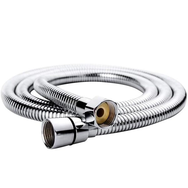 SS-304 Grade, 1 Meter Flexible Shower Hose Pipe (Chrome)