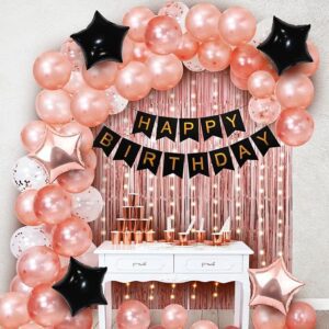 Theamed Party Decoration items kit Birthday, Bride Propz Balloons Banner Stage Decration help stuff 6
