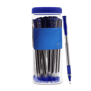 Ball Pen SET - 25 BLUE PENS WITH COMFORTABLE GRIP | BALL PENS FOR WRITING | PEN FOR STUDENTS & OFFICE STATIONERY | 0.7 mm TIP SIZE