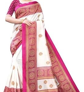 Prints Women's Fancy Mysore Printed Art Silk Saree