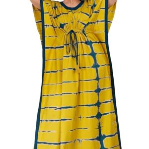 Poojavi Women's Printed 100% Cotton Kaftan