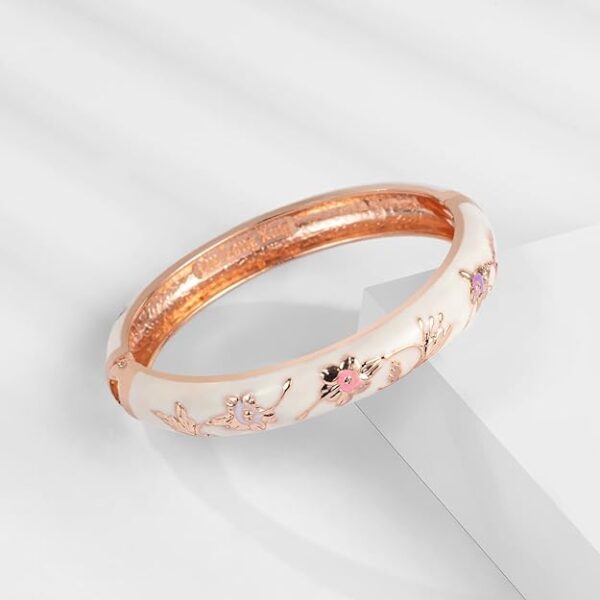 Bangle Bracelet Two Pcs Set in Gift Box for Lady Women Birthday Valentine Present