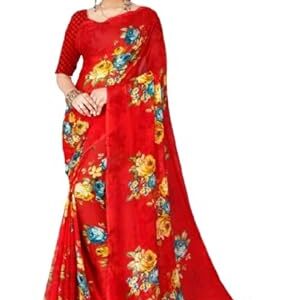 Printed Georgette Saree for Every Occasion | Lightweight