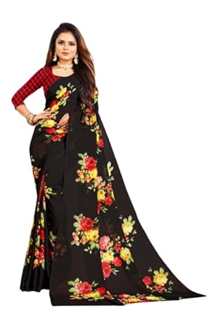 Printed Saree with Soft Feel | Party and Daily Use