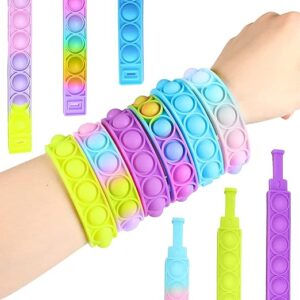 Poojavi Propz Friendship Band - 12 Pcs, Pop It Band, Friendship Band for Kids, Return Gift, Kanjak Gifts for Girls Pack of 12, Kanya Pujan Gifts Set of 12, Navratri Gifts for Kanya, Kanjak Gifts