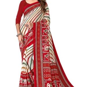 Prints IkkatPrintedSaree