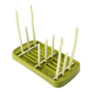 Foldable Baby Bottle Drying Racks Feeding Cup Nipple Storage Shelf Stand Holder (Green)