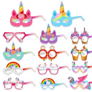 Animal Eye Mask - Jungle Theme Birthday Decoration for Kids | Face Masks for Boys and Girls