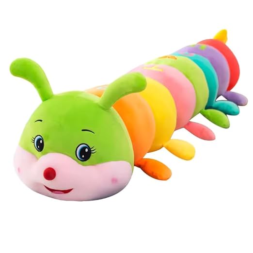 Stuffed Cute Plush Soft Toys for Girls ? Home Decoration (Caterpillar, 65 cm)
