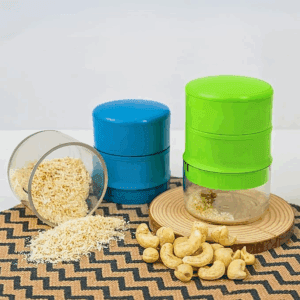 Cashews & Almond Cutter/Slicer : Effortless Slicing with Built-in Storage Convenience -Multicolor