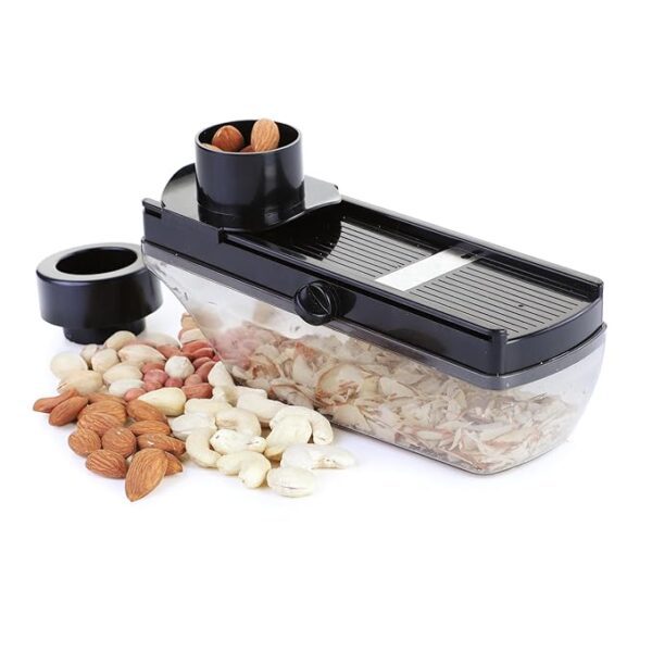 Plastic Vegetable Slicer Cutter, Black