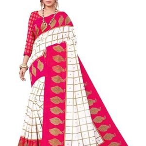Prints Women's Fancy Peacock Printed Mysore Art silk saree