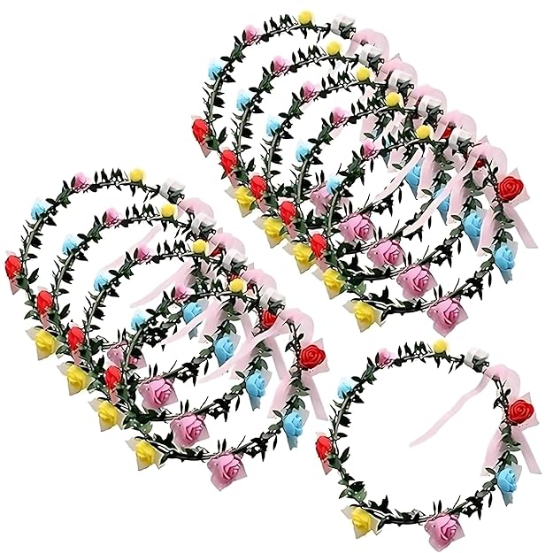 Glow Sticks Headbands Bracelets Eyewares for Glow Party, Carnival, Concert, and Birthday