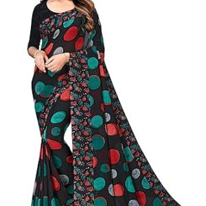 Prints Women's Fancy Georgette Printed Saree