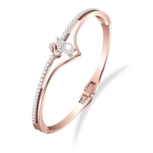 18k Rose Gold Stylish Bracelet for Women and Girls