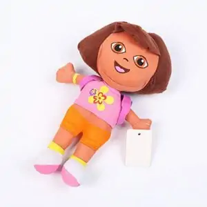 Cartoon Character Doll Soft Stuffed Plush Animal Toy Girls Kids Birthday Gifts (Color: Multi-Color Size: 25 cm)