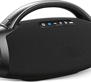 Loudest Boom Box X20, 330W Peak, 7.5" Subwoofer, 2.1Ch, IPX7 Waterproof Party Bluetooth Speaker, Hi-Fi, Large Wireless Speakers, BT5.4, EQ APP, Fast Charge, Guitar-in, Massive Bass (Black)