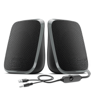 6W Ultra Portable Bluetooth Speaker with Pristine Sound, IPX5 Water-Resistance, 10hrs Playtime, Multi-Playback Modes, True Wireless Feature, Lightweight & Type C Charging (Black)