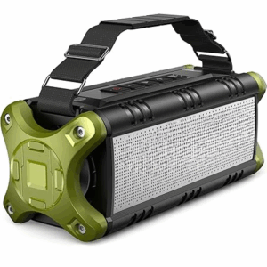 Bluetooth Speaker, 90W Max Loud Portable Speakers Bluetooth Wireless, IPX6 Waterproof Outdoor Speaker with 50W Deep Bass/2 Powerful Subwoofer/40H/Power Bank/EQ/TF/AUX/NFC for Pool/Party/Travel