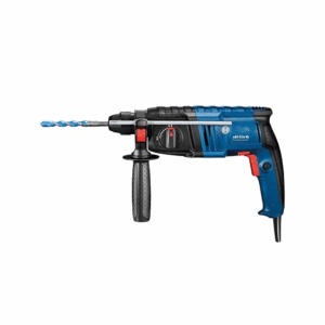 220 Corded Electric Rotary Hammer with SDS Plus, 720 W, 2 J, 2.3 Kg, 3 Modes, For Concrete, Metal & Wood + Carrying case, , 1 Year Warranty from BOSCH, Blue