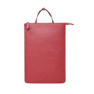 Case Laptop Sleeve 15.6 Inch | Laptop Cover, MacBook Sleeve | with Padded Compartment | Vegan Leather Fabric | Fits Up to 15.6" Laptop & MacBook I Burgundy